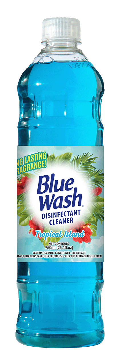 Blue Wash Tropical